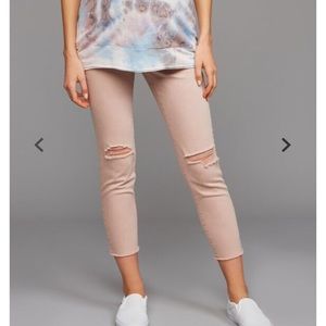 Luxe Essentials Skinny Ankle Maternity Jeans